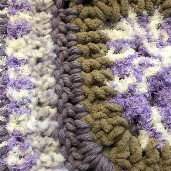 🛍️ ‼️1 OF A KIND‼️NEW‼️ Handmade Bernat Baby Blanket